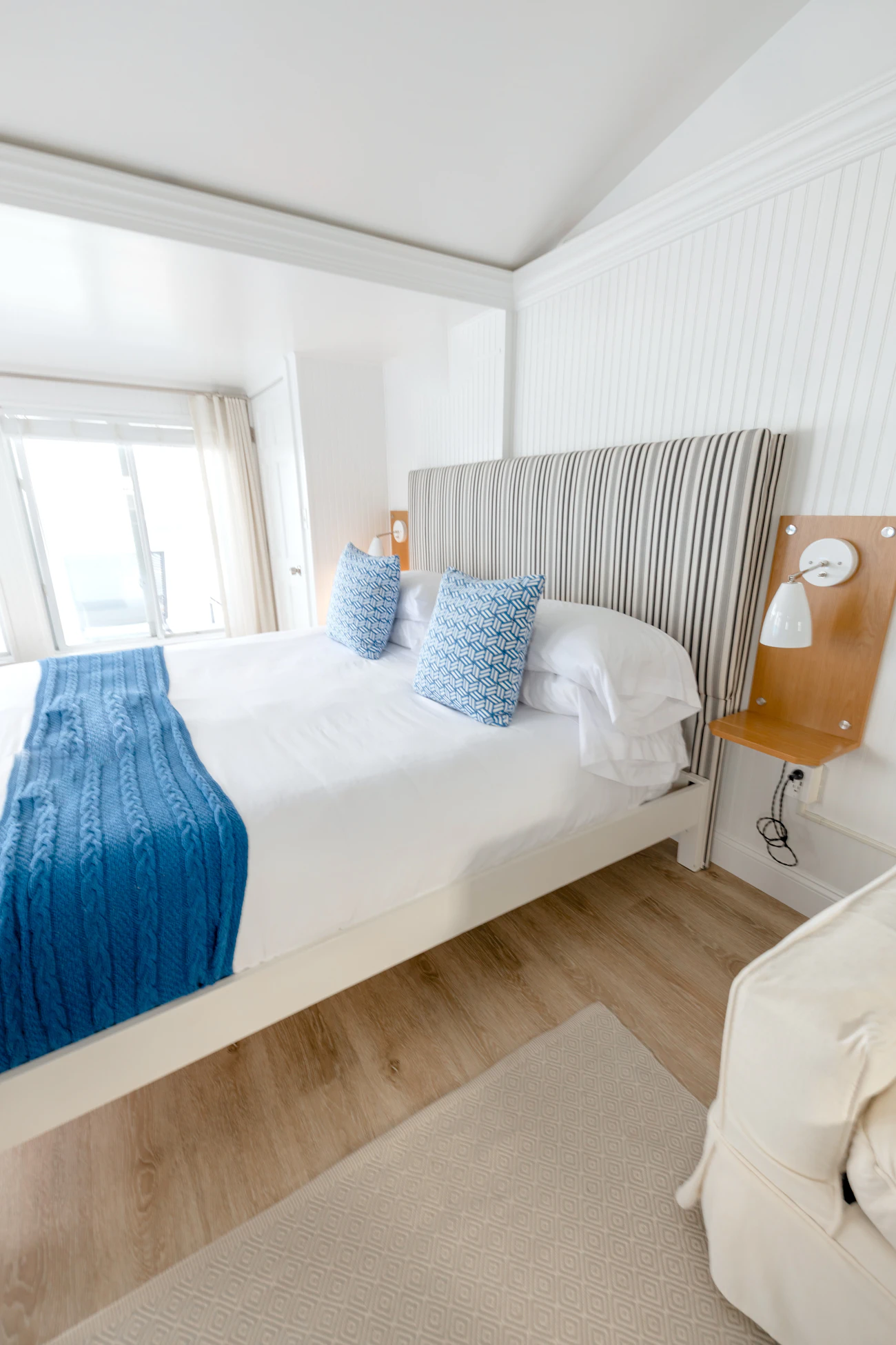 Une chambre, ambiance bord de mer